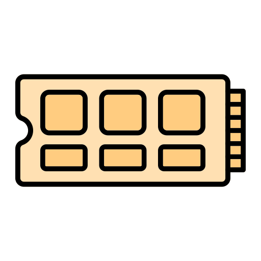 Ssd Generic Outline Color icon