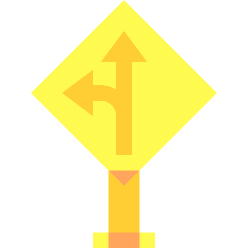 Left Basic Sheer Flat icon