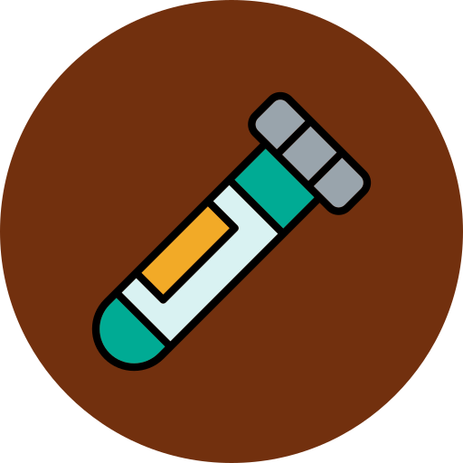 시험관 Generic Outline Color icon