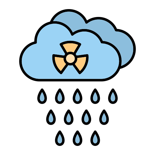 kwaśny deszcz Generic Outline Color ikona