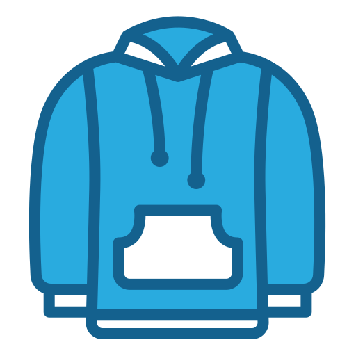 kapuzenpullover Generic Blue icon