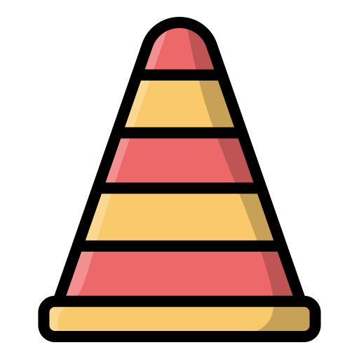 kegel Generic Outline Color icoon