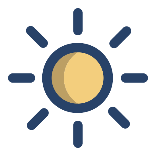 sol Generic Outline Color icono