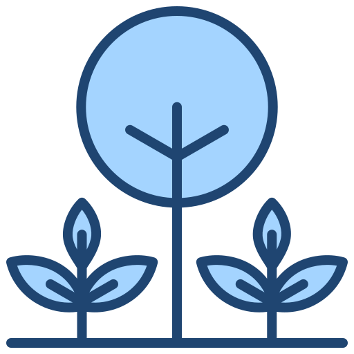 biodiversität Generic Blue icon