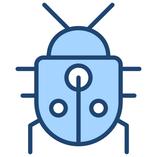 insecte Generic Blue Icône