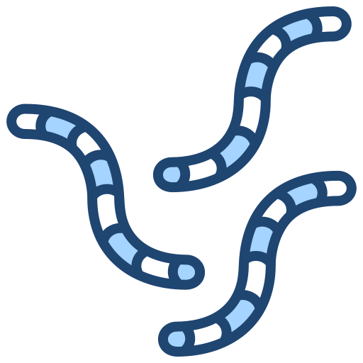 worm Generic Blue icoon