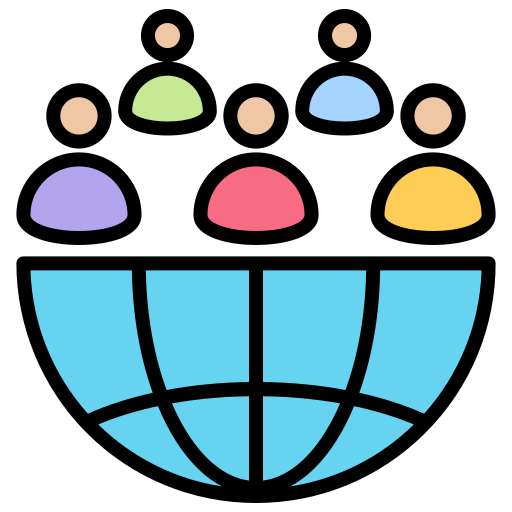 bevölkerung Generic Outline Color icon