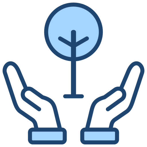 Conservation Generic Blue icon