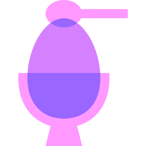 ugotowane jajko Basic Sheer Flat ikona