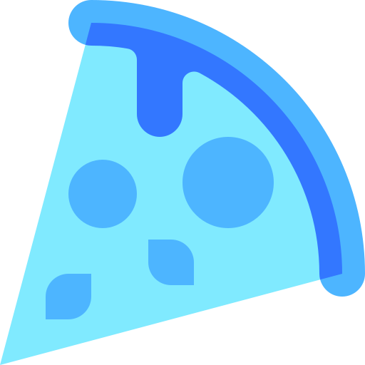 pizza Basic Sheer Flat Icône