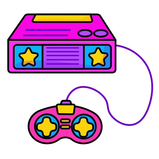 Game console Generic Outline Color icon