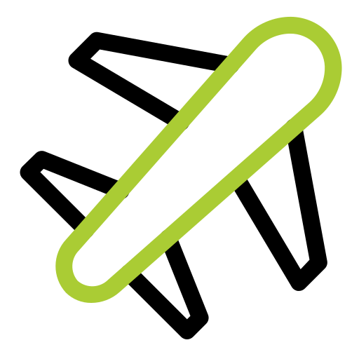 フライト Generic Outline Color icon