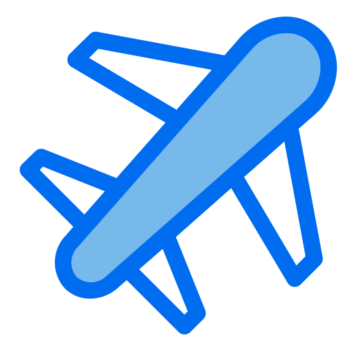 비행 Generic Blue icon