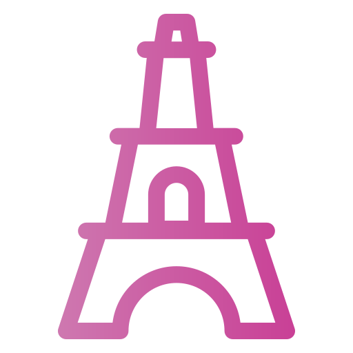 에펠탑 Generic Gradient icon