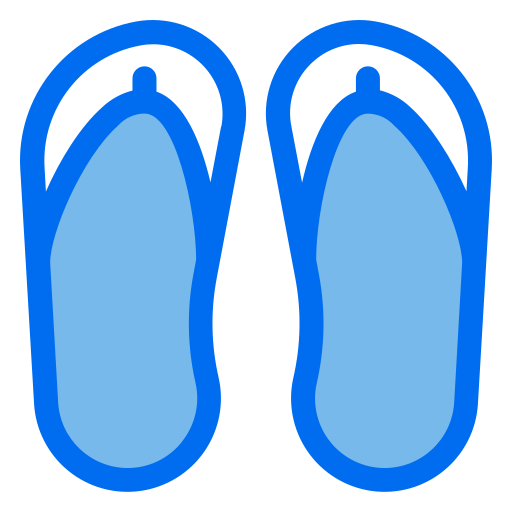 ビーチサンダル Generic Blue icon