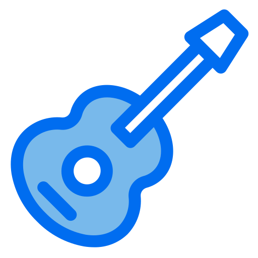 gitarre Generic Blue icon
