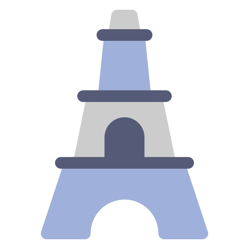 Eiffel tower Generic Flat icon