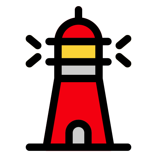 등대 Generic Outline Color icon