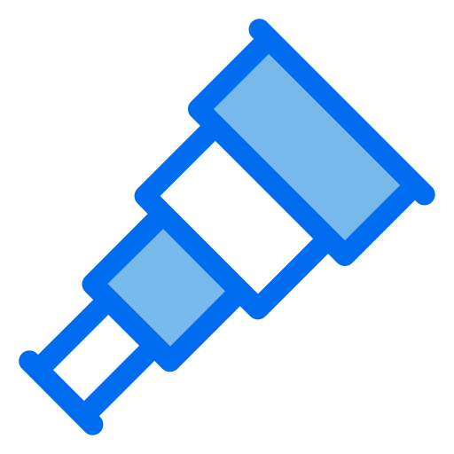 小型望遠鏡 Generic Blue icon