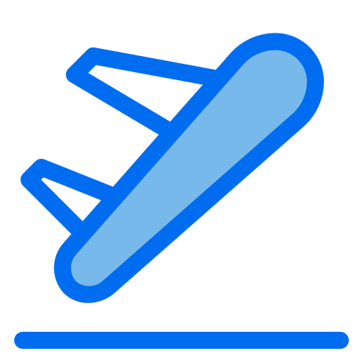 이륙하다 Generic Blue icon