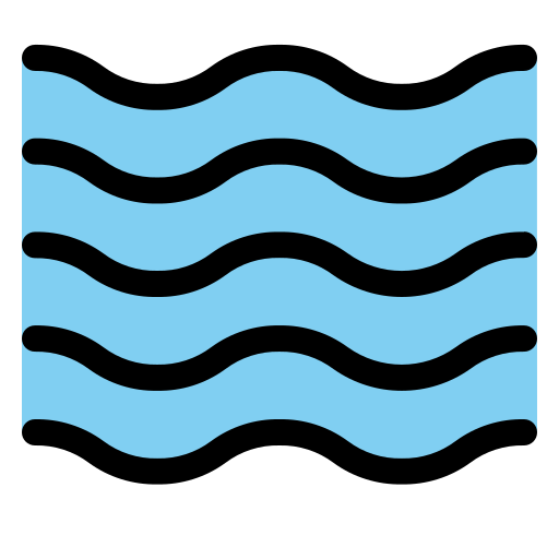 Море Generic Outline Color иконка