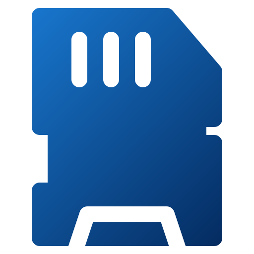 Sd card Generic Flat Gradient icon