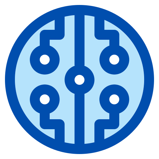 回路 Generic Blue icon