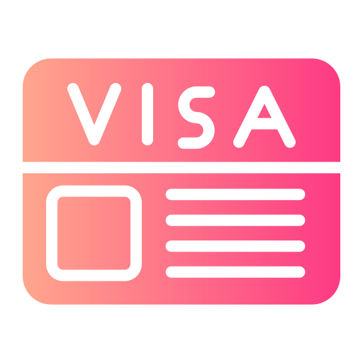 visa Generic Flat Gradient icona