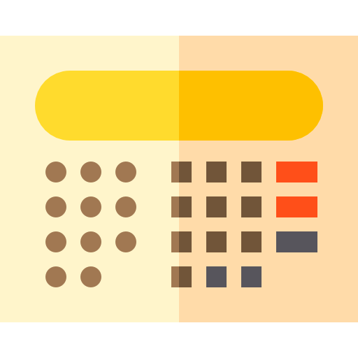 calcolatrice Basic Straight Flat icona
