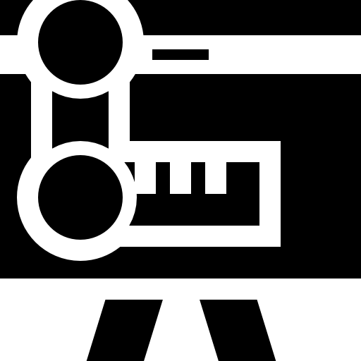 mesa Basic Straight Filled icono