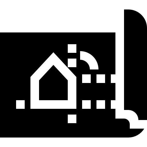 plano Basic Straight Filled icono