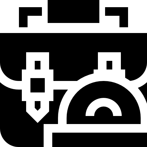 포트폴리오 Basic Straight Filled icon
