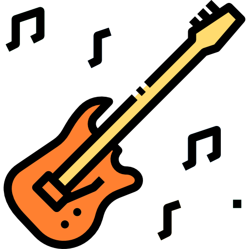 gitarre turkkub Lineal Color icon