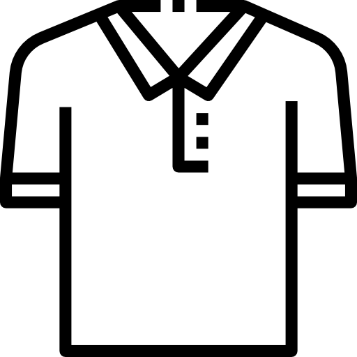 koszulka polo turkkub Lineal ikona