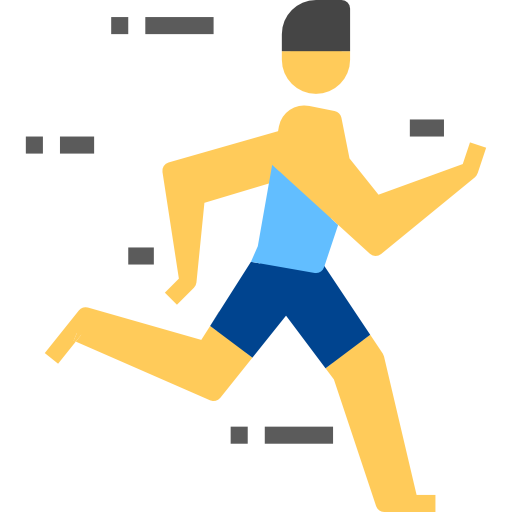 Runner turkkub Flat icon