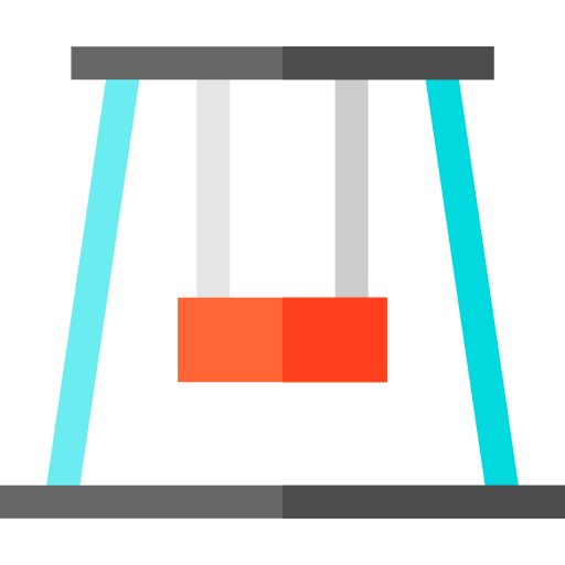 huśtać się Basic Straight Flat ikona