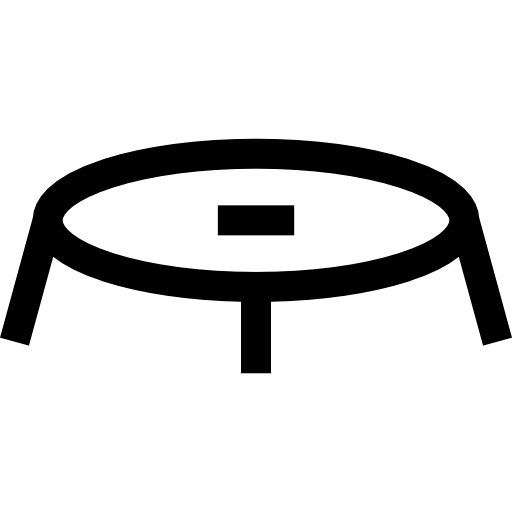 trampolín Basic Straight Lineal icono