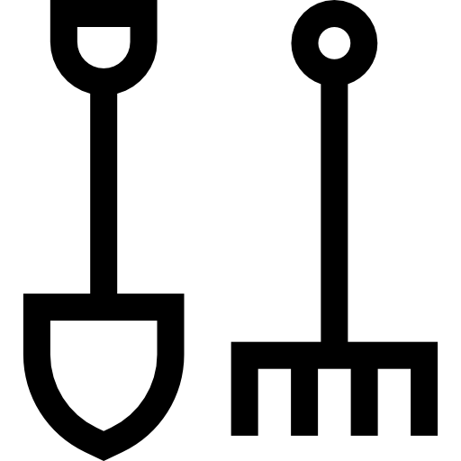 pala Basic Straight Lineal icono