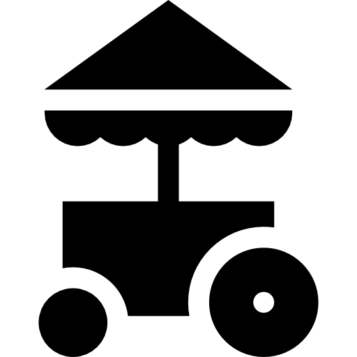 eiswagen Basic Straight Filled icon