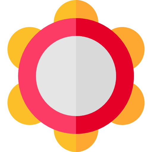 tamburyn Basic Rounded Flat ikona