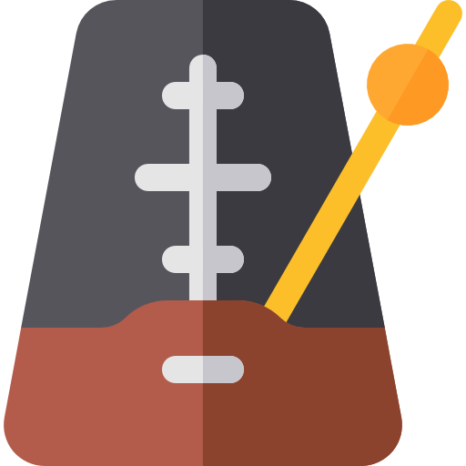 Metronome Basic Rounded Flat icon