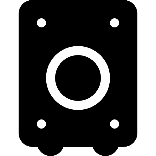 カホン Basic Rounded Filled icon
