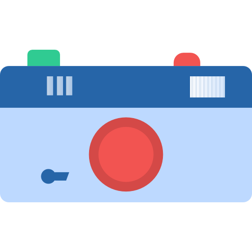 Camera turkkub Flat icon
