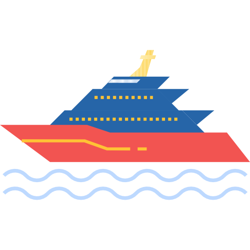 Яхта turkkub Flat иконка