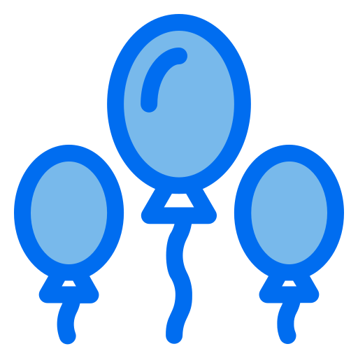 ballon Generic Blue Icône