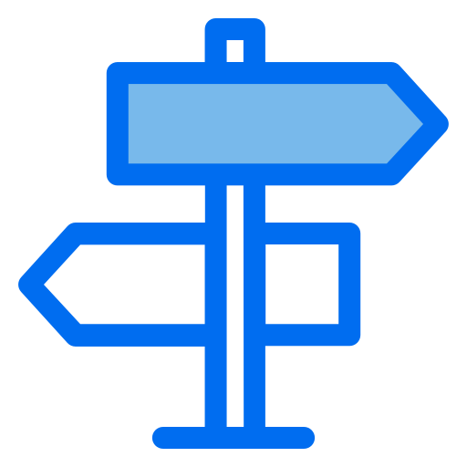 straßenschild Generic Blue icon