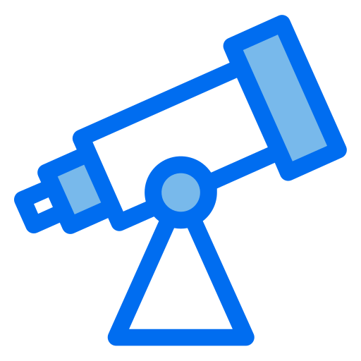 teleskop Generic Blue icon