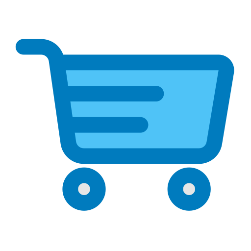 ショッピングカート Generic Blue icon