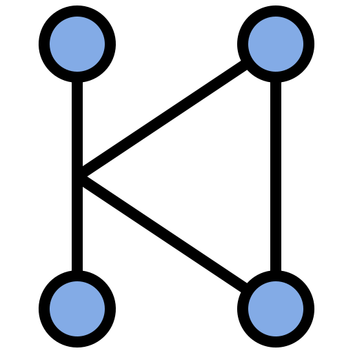 Network Generic Outline Color icon