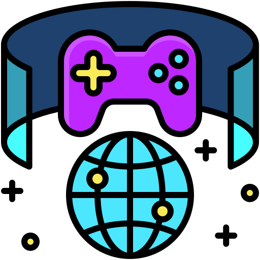 Game Generic Outline Color icon